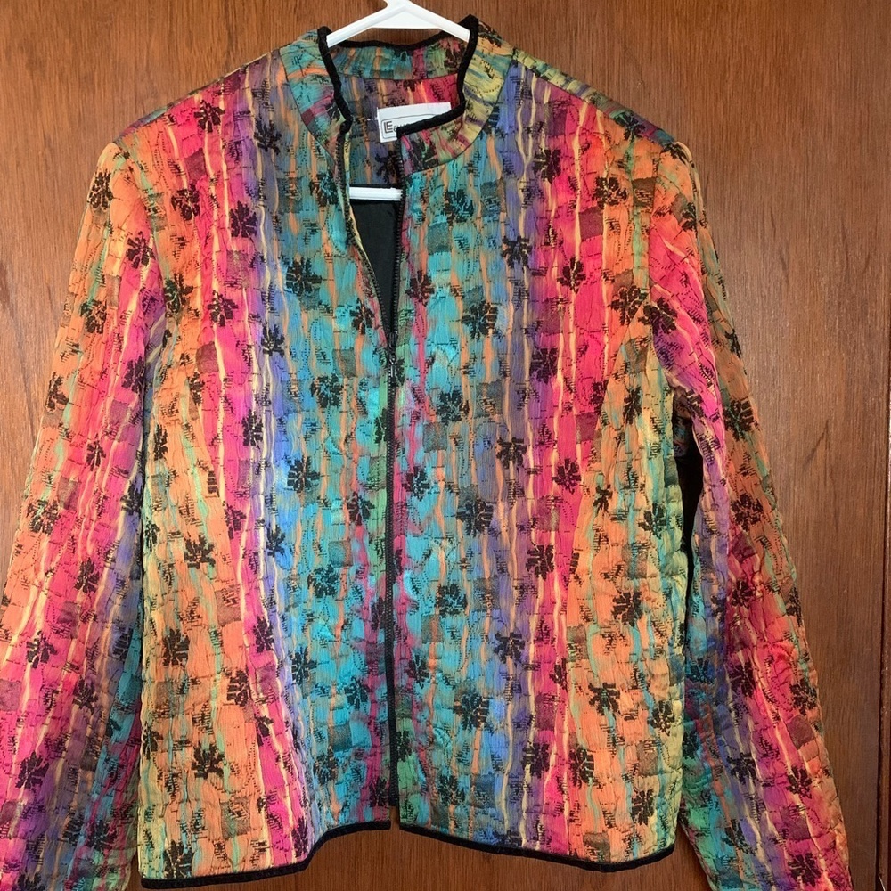 Vintage Elliott Lauren blazer jacket. Size Medium. Perfect for Pride!